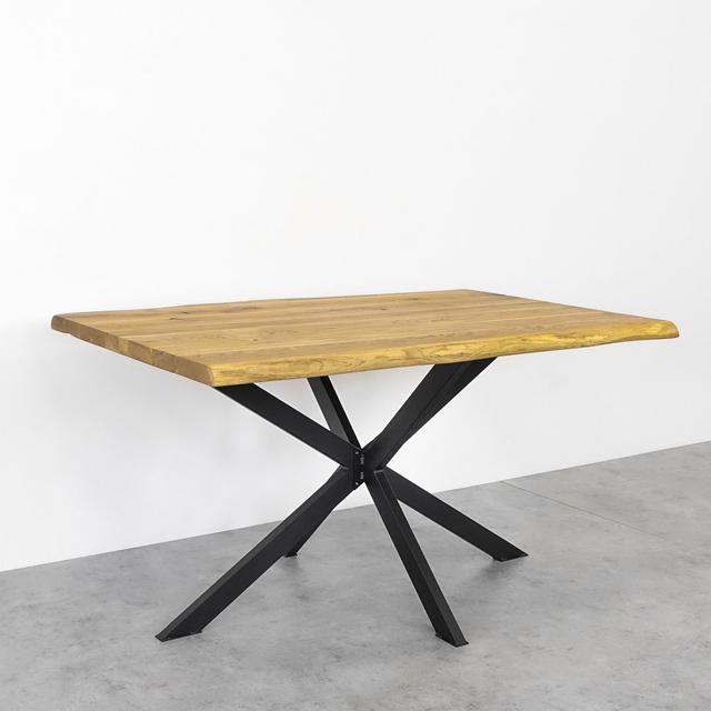 Tonkawa Rectangular 200cm L Dining Table Union Rustic Size: 90cm W x 200cm L, Table Top Colour: Oak Wood on Productcaster.