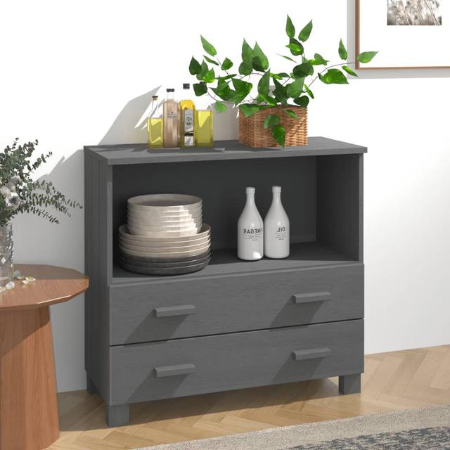 Sideboard Lawona 17 Stories Farbe: Dunkelgrau on Productcaster.