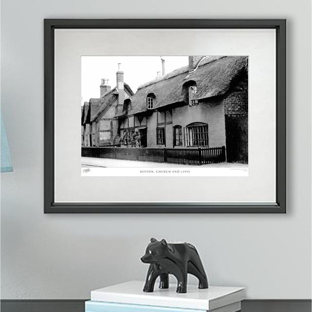 Repton, Church End C1955 - Single Picture Frame Print The Francis Frith Collection Size: 40cm H x 50cm W x 2.3cm D on Productcaster.