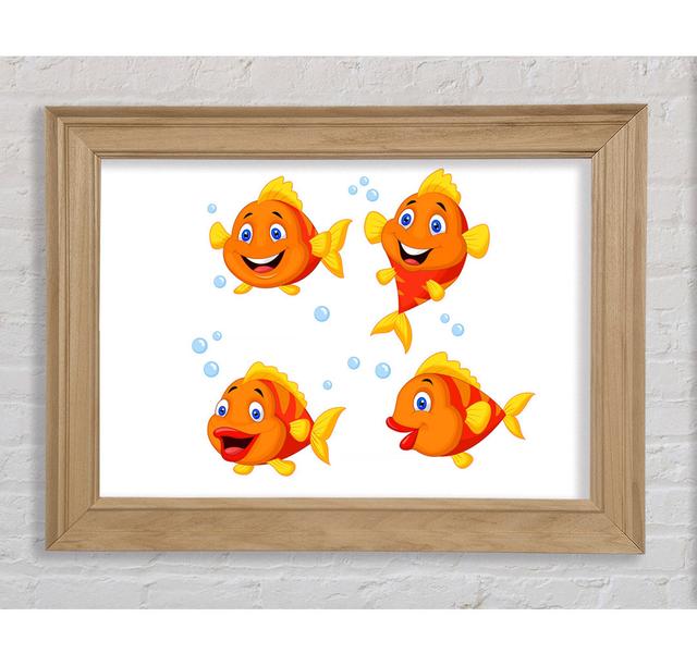 Goldfisch Liebe 1 - Drucken Bright Star Größe: 100cm H x 141,4cm B x 8cm T on Productcaster.