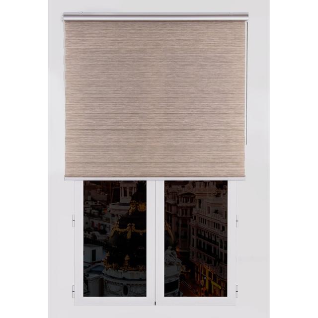 Aufroll-Rollo Halbtransparent ClearAmbient Ausführung: Beige, Größe: 250 cm L x 140 cm B on Productcaster.