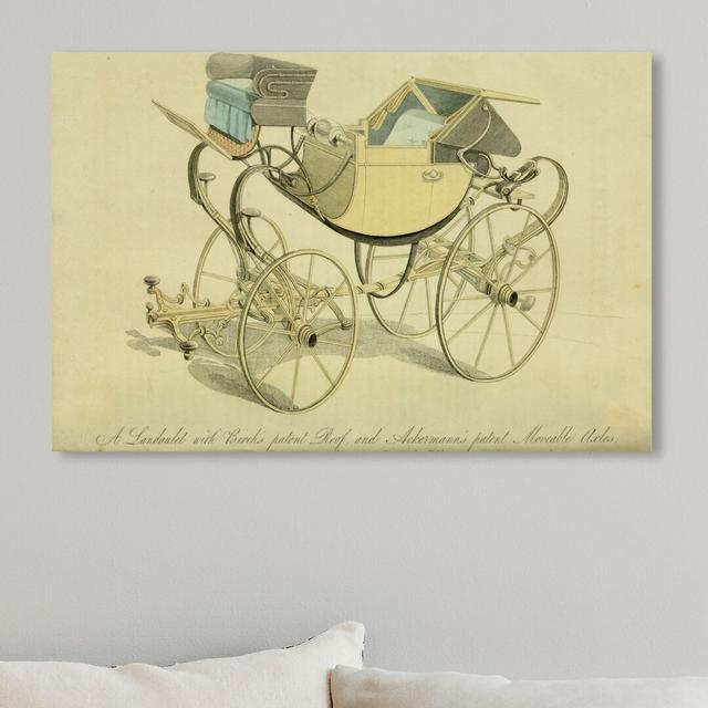 Landaulet - Wrapped Canvas Print East Urban Home Size: 76.2 cm H x 114.3 cm W on Productcaster.