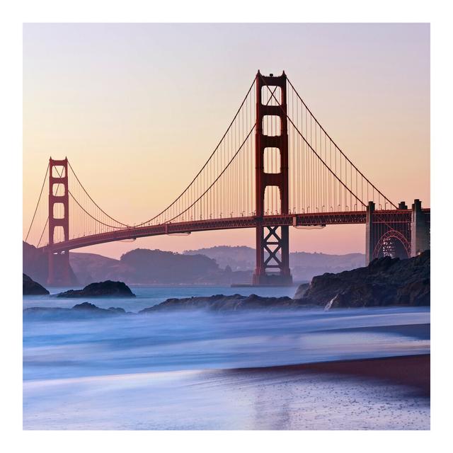 San Francisco Romance 2.4m x 2.4m Textured Matte Peel & Stick Wall Mural East Urban Home Materialqualität: Premium (150g/m²), Size: 3.36m x 336cm on Productcaster.