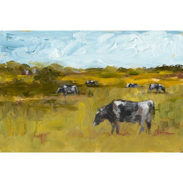 Rural View II by Ethan Harper - Wrapped Canvas Painting August Grove Size: 51cm H x 76cm W on Productcaster.