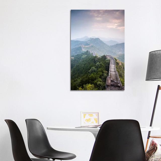 The Great Wall Of China by Matteo Colombo - Gallery-Wrapped Canvas Giclée on Canvas Union Rustic Format: Canvas, Size: 101.6cm H x 66.04cm W x 3.81cm on Productcaster.