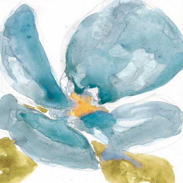 Flower Splash II by Jennifer Goldberger - Print ClassicLiving Size: 76cm H x 76cm W x 3.8cm D on Productcaster.