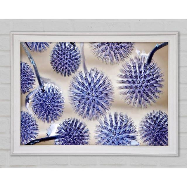 Dandelion Surprise Lilac - Single Picture Frame Art Prints Bright Star Size: 42cm H x 59.7cm W x 1.5cm D on Productcaster.