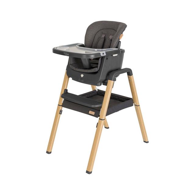 Nova High Chair Tutti Bambini Finish: Grey/Oak on Productcaster.