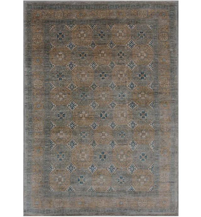 Alcorta Oriental Hand Woven 245cm X 341cm Brown/Grey Area Rug Latitude Vive on Productcaster.