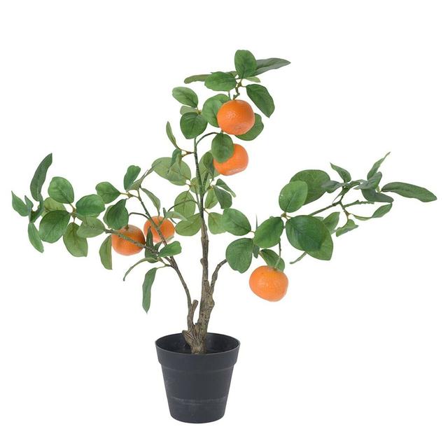 60cm Faux Orange Tree in Pot The Seasonal Aisle on Productcaster.