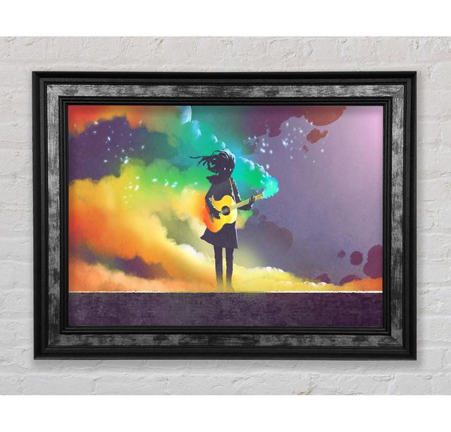 Colourful Acoustic Jets - Print Rosalind Wheeler Size: 29.7cm H x 42cm W x 8cm D on Productcaster.