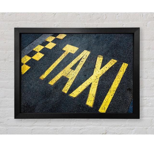 Taxi Spot - Single Picture Frame Art Prints Bright Star Size: 100cm H x 141.4cm W x 3.4cm D on Productcaster.