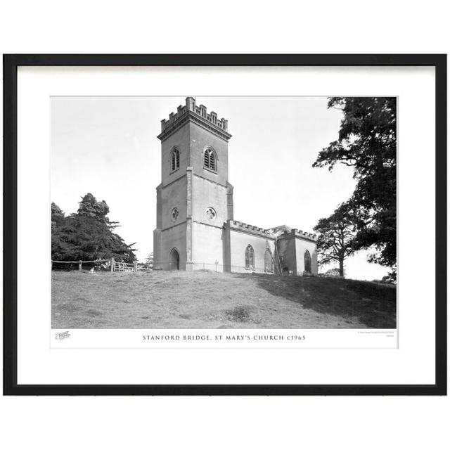 Stanford Bridge, St Mary's Church C1965 by Francis Frith - Single Picture Frame Print The Francis Frith Collection Size: 40cm H x 50cm W x 2.3cm D on Productcaster.