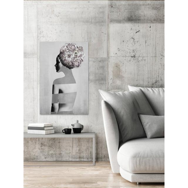 'Naked Flower' Photographic Print on Canvas East Urban Home Size: 38cm H x 25cm W on Productcaster.