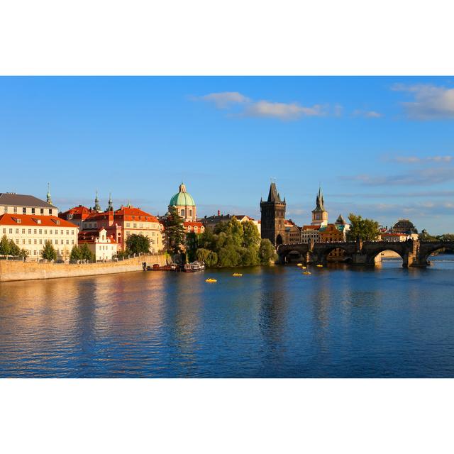 Sebergham City Of Prague by Scanrail - Wrapped Canvas Photograph Latitude Run Size: 20cm H x 30cm W x 3.8cm D on Productcaster.