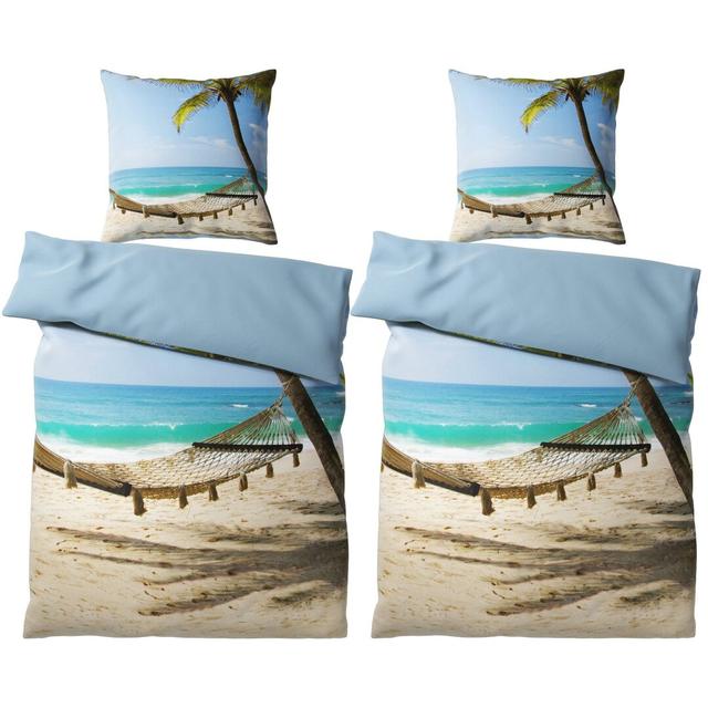 Cotton No Pattern Duvet Cover Set with Pillowcases (Set of 2) Sanilo on Productcaster.