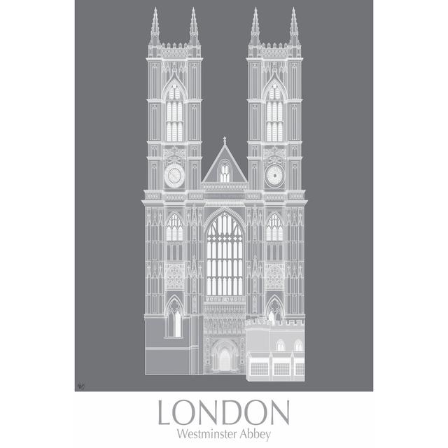 London Westminster Abbey Monochrome Maturi Size: 76cm H x 51cm W on Productcaster.