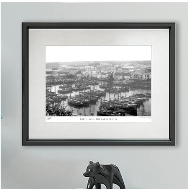 Porthleven, The Harbour 1904 - Single Picture Frame Print The Francis Frith Collection Size: 45cm H x 60cm W x 2.3cm D on Productcaster.