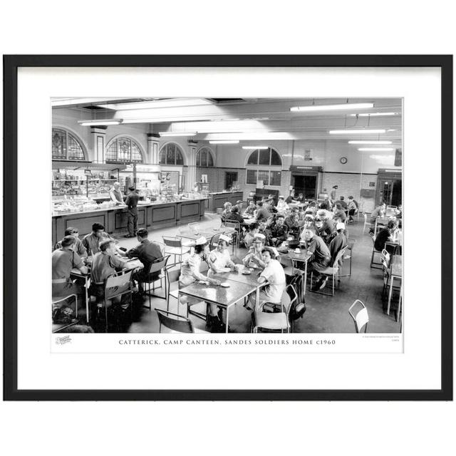 'Catterick, Camp Canteen, Sandes Soldiers Home C1960' - Picture Frame Photograph Print on Paper The Francis Frith Collection Size: 45cm H x 60cm W x 2 on Productcaster.