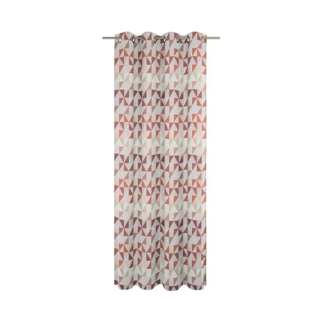 Berlare Panel Wirth Curtain Colour: Terra, Panel Size: 132cm Width x 315cm Drop on Productcaster.