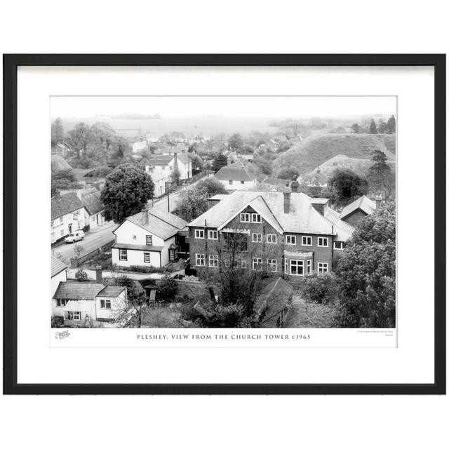 'Pleshey, View from the Church Tower C1965' by Francis Frith - Picture Frame Photograph Print on Paper The Francis Frith Collection Size: 28cm H x 36c on Productcaster.