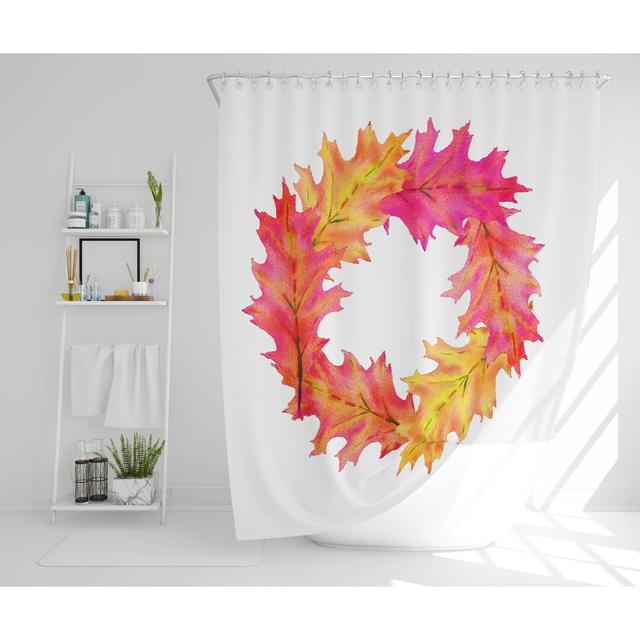 Erlich Polyester Shower Curtain Set Rosalind Wheeler Size: 168cm H x 168cm W on Productcaster.