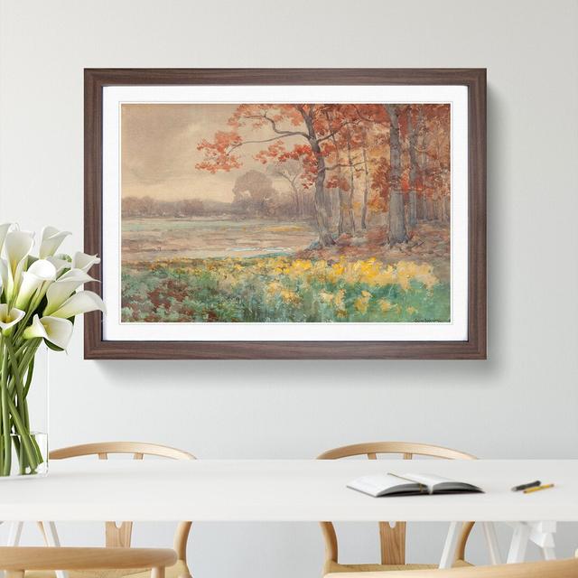 Landscape by Julian Onderdonk - Picture Frame Painting East Urban Home Frame Option: Walnut Framed, Size: 27cm H x 36cm W x 2cm D on Productcaster.