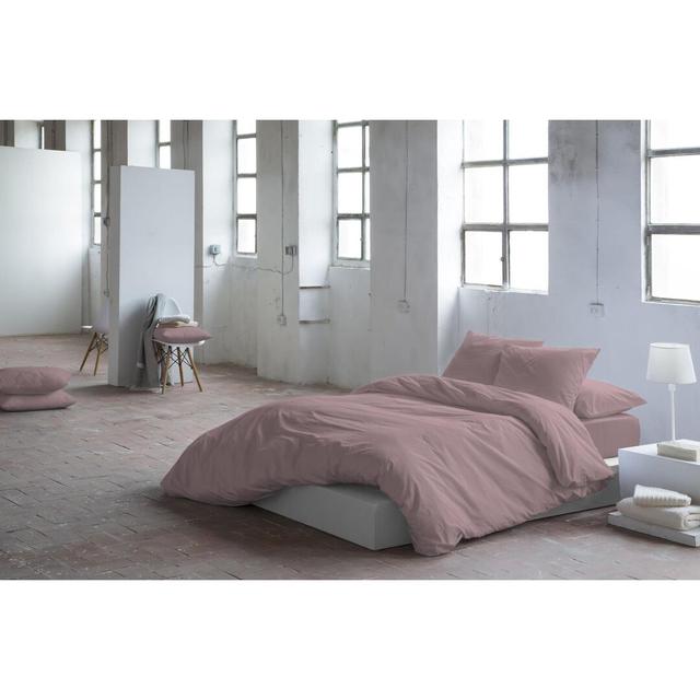 Duvet Cover Pure Symple Stuff 200X200 Cm Mauve Symple Stuff Size: 240 x 220cm Duvet Cover, Colour: Pink on Productcaster.