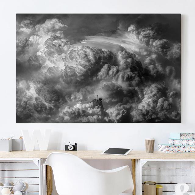 A Storm is Coming Art Print on Canvas 17 Stories Size: 60cm H x 90cm W, Format: Canvas 260g/m² on Productcaster.