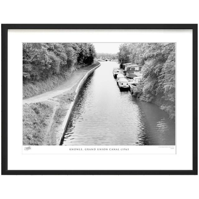 Knowle, Grand Union Canal C1965 - Single Picture Frame Print The Francis Frith Collection Size: 60cm H x 80cm W x 2.3cm D on Productcaster.