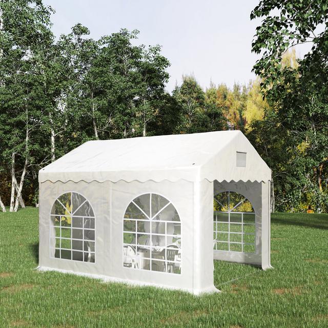 Abdulbari 3m x 4m Steel Party Tent Dakota Fields on Productcaster.