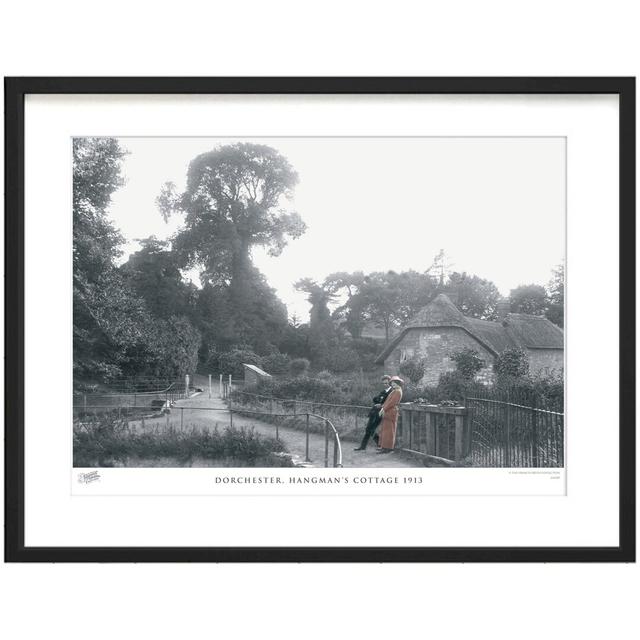 'Dorchester, Hangmans Cottage 1913' by Francis Frith - Picture Frame Photograph Print on Paper The Francis Frith Collection Size: 28cm H x 36cm W x 2. on Productcaster.