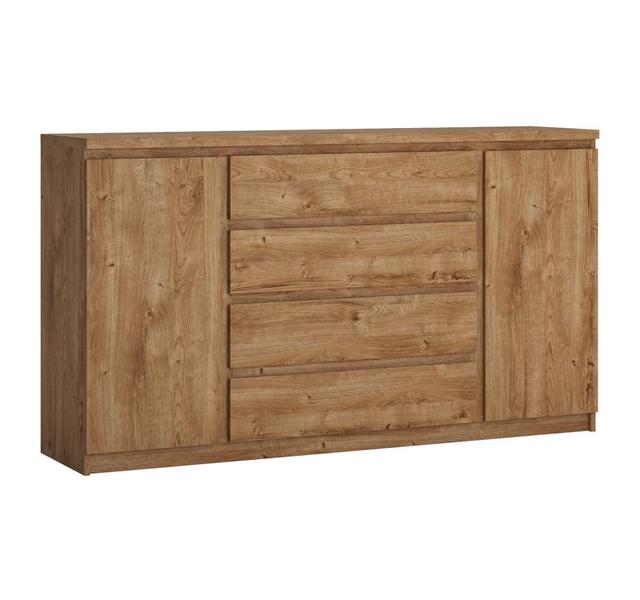 Canizales 4 Drawer 165.4Cm W Combi Chest Wade Logan Colour: Oak on Productcaster.