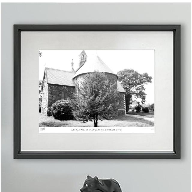 'Aberaman, St Margaret's Church C1964' by Francis Frith - Picture Frame Photograph Print on Paper The Francis Frith Collection Size: 28cm H x 36cm W x on Productcaster.