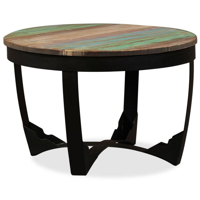 Alexzandrya Side Table 17 Stories Table Top Colour: Brown/Blue/Green on Productcaster.