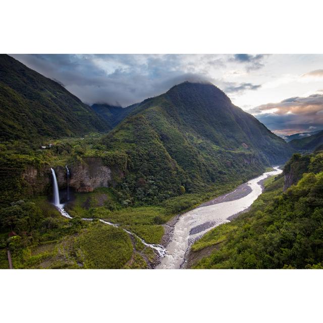 Baã±Os De Agua Santa, Ecuador - Wrapped Canvas Print Union Rustic Size: 61cm H x 91cm W x 3.8cm D on Productcaster.