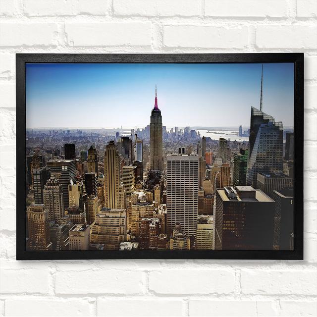 Nyc The Big Apple - Print Latitude Run Size: 42cm H x 59.7cm W on Productcaster.