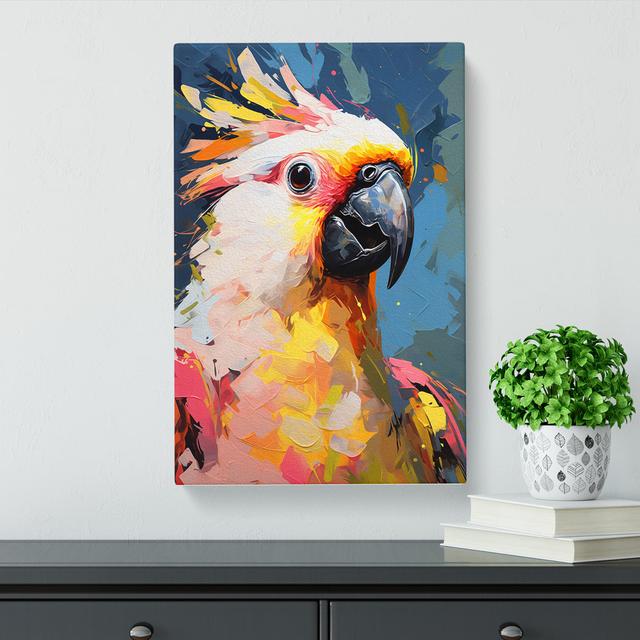 Cockatoo Pop No.2 - Wrapped Canvas Art Prints 17 Stories Size: 50cm H x 35cm W x 3cm D on Productcaster.