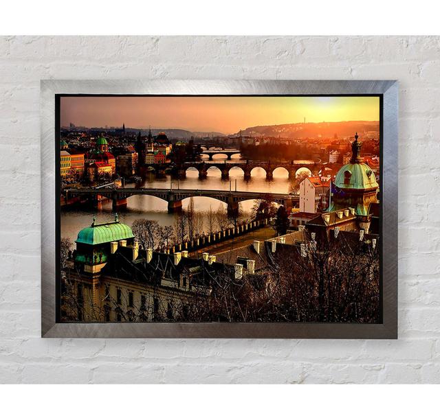 Czech Republic Scenery - Print Bright Star Size: 100cm H x 141.4cm W x 3.4cm D on Productcaster.