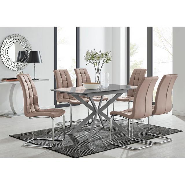 Drop Leaf Dining Set Canora Grey Colour (Chair): White on Productcaster.