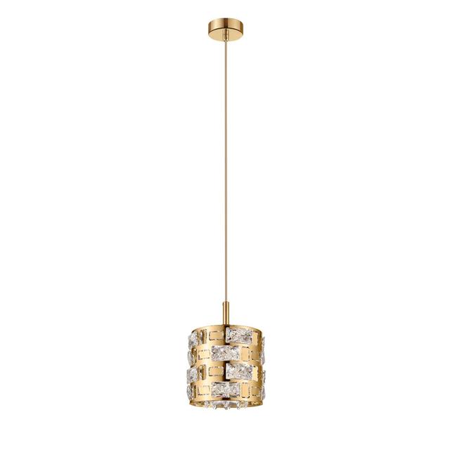 Clayhatchee 1 - Light Crystal Pendant Rosdorf Park on Productcaster.