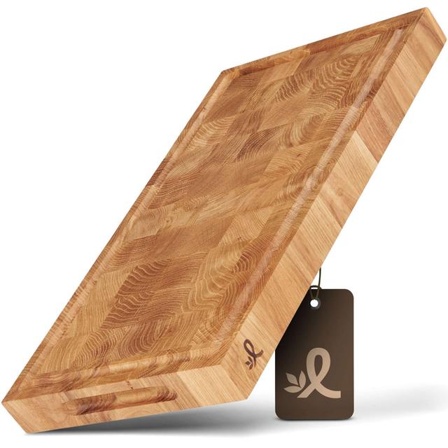 Quickep Wood Belfry Kitchen Chopping Board Belfry Kitchen Size: 26cm W x 46cm L on Productcaster.