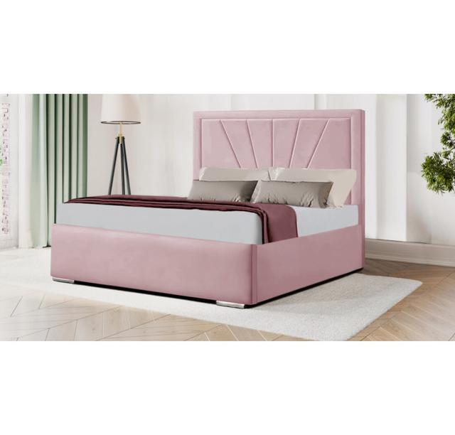 Standard-Bett Jordan ModernMoments Größe: 150 x 200 cm, Farbe: Rosa on Productcaster.