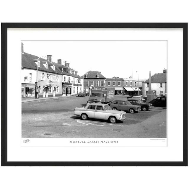 Westbury, Market Place C1965 - Single Picture Frame Print The Francis Frith Collection Size: 40cm H x 50cm W x 2.3cm D on Productcaster.