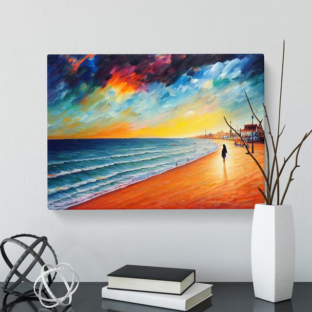 Beach View Vol.4 - Wrapped Canvas Graphic Art House of Hampton Size: 50cm H x 76cm W x 3cm D on Productcaster.