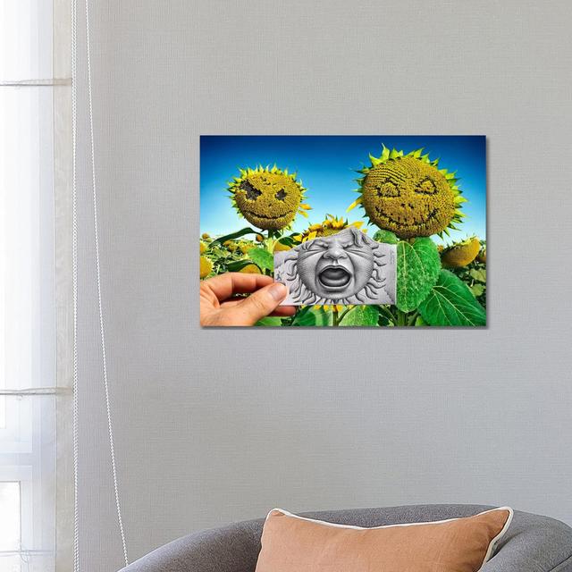 Pencil vs. Camera 62 - Baby Scream by Ben Heine - Wrapped Canvas Graphic Art Happy Larry Size: 45.72cm H x 66.04cm W x 3.81cm D on Productcaster.