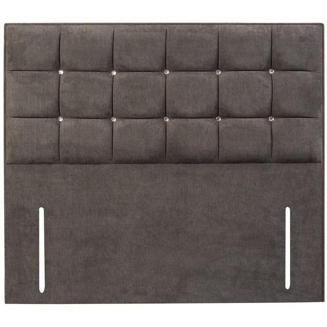 Thornton Upholstered Headboard Canora Grey Size: Double (4'6), Colour: Charcoal on Productcaster.