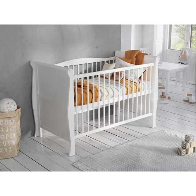 Babybett Quinnetta mit Matratze Ebern Designs on Productcaster.