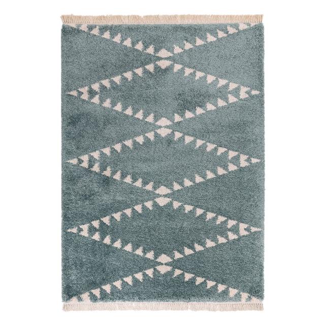 Pickerel Shag Blue Rug Bloomsbury Market Rug Size: Rectangle 160 x 230cm on Productcaster.