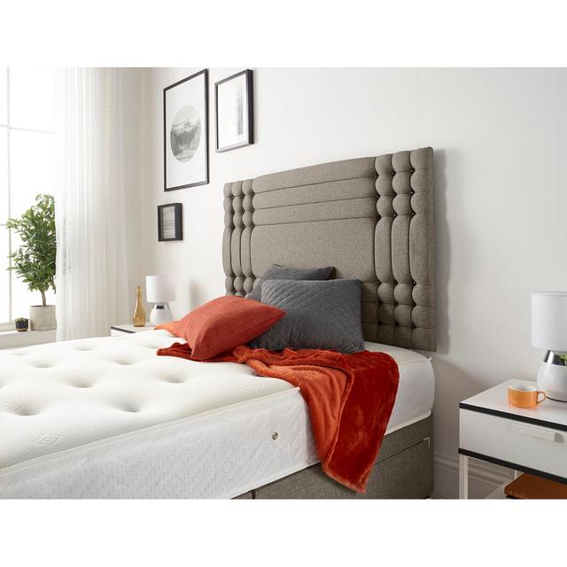 Dennishia Twed Divan Bed Ebern Designs Storage Type: 1 Drawer, Colour: Coffee, Size: Super King (6') on Productcaster.